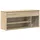 vidaXL Sonoma-Eiche 102 x 30,5 x 45 cm braun / braun