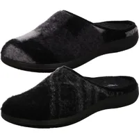 ROHDE Hausschuhe Filz Pantoffeln Bari 4838, Größe:42 EU, Farbe:Grau - 42