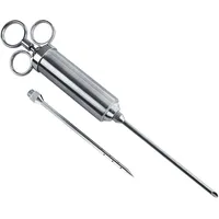 Steba Marinadenspritze 60 ml Edelstahl Silber