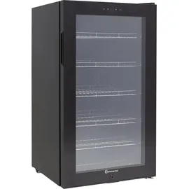sommertal Kühlschrank GK 100 Getränkekühlschrank 100 l 85 cm hoch Schwarz