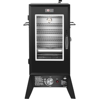 Gasgrill "Portland W XL" von El Fuego® mit Sichtfenster, inkl. Gasschlauch und Druckminderer, mit viel Zubehör, Räuchergrill, Smoker, inkl. Wasserschale & Smokebox, AY 3174