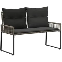 vidaXL Gartenbank 4 pcs  Grau/Dunkelgrau
