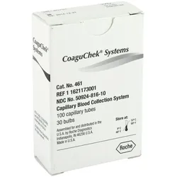 Coaguchek System S Kapillaren