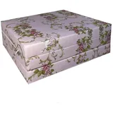 FORTISLINE - Klappmatratze 195x60x9cm - 3-teilige Faltmatratze - H2 Gästematratze - Camping Faltbare - Kamping Bett - Waschbar Bezug - Erwachsene Klappbar - Reisematratze - Schaumstoff Matratze