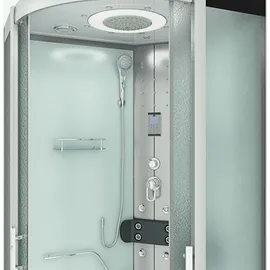 AcquaVapore Duschkabine Dusche D58-60M0 100x100 cm - Weiß