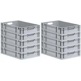 Proregal Eurobox NextGen Economy 12 x 40 x 60 cm 23-tlg. grau