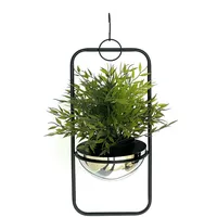 DanDiBo Ambiente DanDiBo Blumenampel Innen Metall Wand Hängepflanzen 45