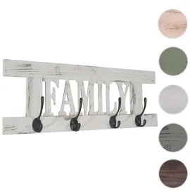 MCW Wandgarderobe Familie-C60 Weiß
