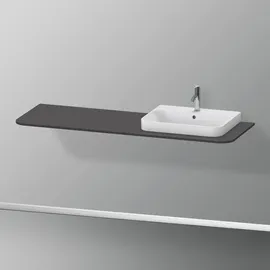 Duravit Happy D.2 Plus 160x55cm, m 1 AS, Beck. re, graph matt