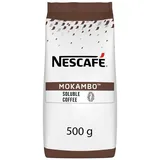 Nescafé Mokambo, löslicher Kaffee mit Rainforest-Alliance-Gütesiegel, 1er Pack (1 x 500g Beutel)