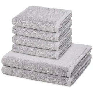 Handtuch-Set (6-teilig) Shadow Silber