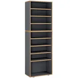 VCM Salia 60 x 183 x 33 cm 9 Fächer anthrazit