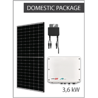 SolarEdge 3,68kW Wechselrichter + 10x JA 410W (Rahmen schwarz) + 10x SolarEdge 440W Optimierer