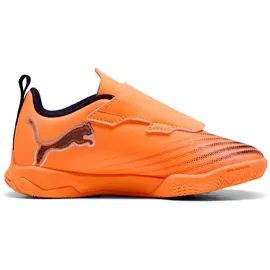 Puma Ultra 6 Play V IT Kinder heat fire/puma black/glowing red 25
