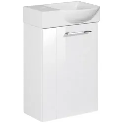 FACKELMANN Waschplatz-Set »SBC«, 45cm rechts Weiß - weiss