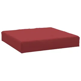 vidaXL Palettenkissen 60 x 60 cm weinrot