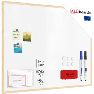 ALLboards Whiteboard 100 x 80 cm Weiß