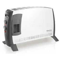Taurus Konvektor Clima Turbo 2000 W, weiß, 3 Heizleistungsstufen, Turbo-Funktion für schnelle und gleichmässige Wärmeverteilung