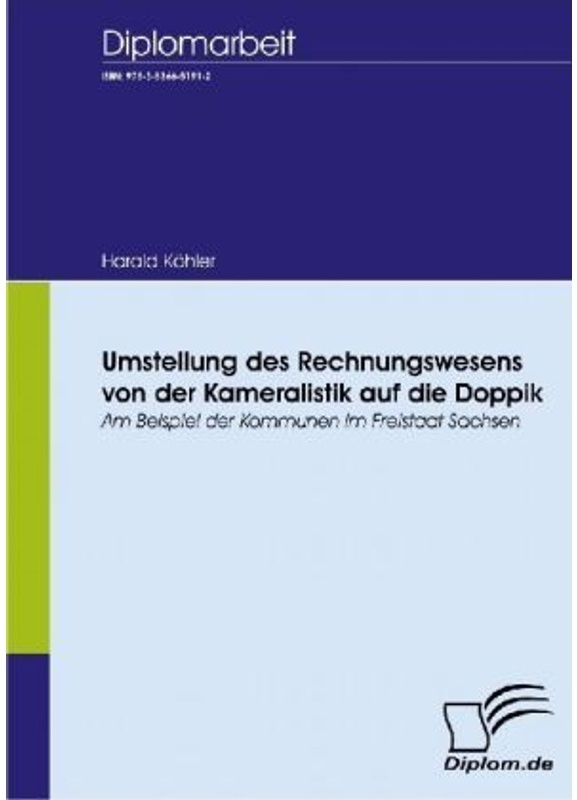 Umstellung Des Rechnungswesens Von Der Kameralistik Auf Die Doppik - Harald Köhler, Kartoniert (TB)