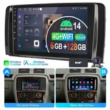 ESSGOO 6+128G Für Mercedes-Benz R-Klasse W251 Apple Carplay Navi 4G Autoradio (Digitalradio (DAB), RDS, FM, AM, 8-Kern Carplay Android Auto GPS Navi WIFI BT 4G LTE)