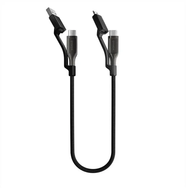- Universal Cable - 0.3M | USB C | Kevlar | V3 | Carbide