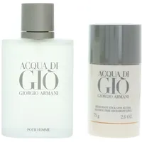 Giorgio Armani Acqua di Gio Pour Homme giftset, Eau de Toilettespray, deo stick, 1er Pack (1 x 175 ml)