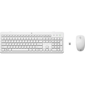 HP 230 Wireless Mouse and Keyboard Combo, weiß,