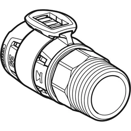 Geberit FlowFit Übergang Fitting 16 mm x 3/8'