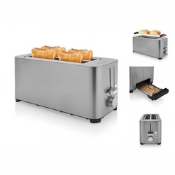 PRINCESS Toaster Toaster Princess 142402 1400W, 1400 W silberfarben