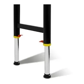 Eberth Rollentisch Tragkraft 200kg, Transportlänge 180cm, Transportbreite 40cm, 12 Rollen mit Ø 38mm,