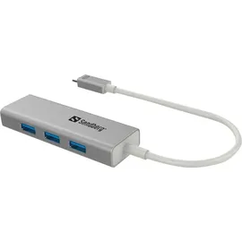 Sandberg USB-C to 3xUSB 3.0 Hub - PD