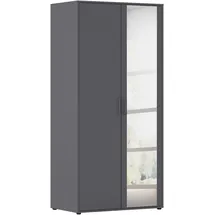 Rauch Drehtürenschrank VOYAGER 93 x 194 x 53 cm Grau