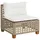 vidaXL Gartensofa Loungesofa beige