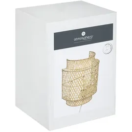 Atmosphera Wandleuchte Liby, Bambus, D23 cm