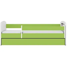 raumhirsch furniture Kinderbett Raumhirsch 80 x 180 cm Holzwerkstoff grün