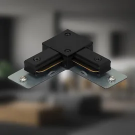 Briloner Rail Schienensystem Zubehör Erweiterungskomponente Schwarz 8,6 cm