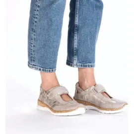 Rieker Slipper Damen Weite E Silber 38