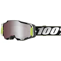 100% Armega Hiper Crossbrille Racr Gläser silber verspiegelt