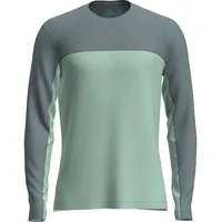 Icebreaker Merino Blend 125 Cool-LiteTM Sphere Colour Block Herren T-Shirt, grün - L