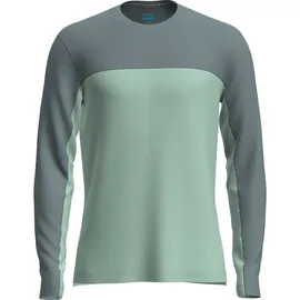 Icebreaker Merino Blend 125 Cool-LiteTM Sphere Colour Block Herren T-Shirt, grün - L