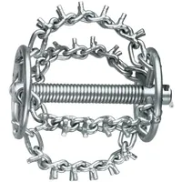 Rothenberger Kettenschleuderkopf mit Spikes, 4 Ketten und Ring, 22