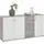 FMD Albi 160,1 x 81,5 x 35 cm Grau / Weiß