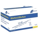 Meditrade Wattestäbchen Steril Kleiner Wattekopf Kombipackung 200 St