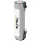 AccuCell Akku für GARDENA Accu60 ACCU 60 3.6v Li-Ion Akku 2600mAh 9,6Wh acht zehn fünfhundert fünzig 2,8mm, 4,8mm