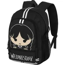 Karactermania Wednesday Cute-Fan Fight Rucksack 2,2 Grau