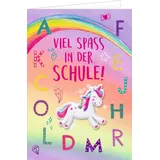 Coppenrath Verlag Grußkarte - Viel Spaß in der Schule!