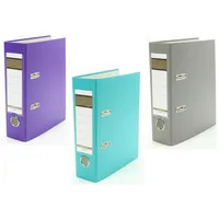 Livepac Office 3x Ordner DIN A5 / 75mm /