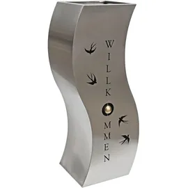 deluke OLIVER 80 x 80 x 80 cm Silber
