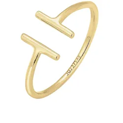Elli PREMIUM Geo Trend Look Statement Offen 375 Gelbgold 54 Damen 