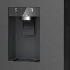 Bosch KFI96AXEA Serie 6 French Door (574 l, 1830 mm hoch, Schwarz)